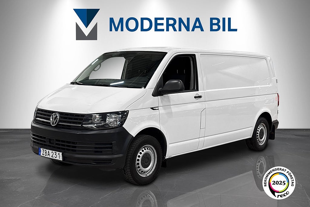 Volkswagen Transporter T30 2.0 TDI 150hk Lång Dragkrok Värmare PDC Dubbelgolv