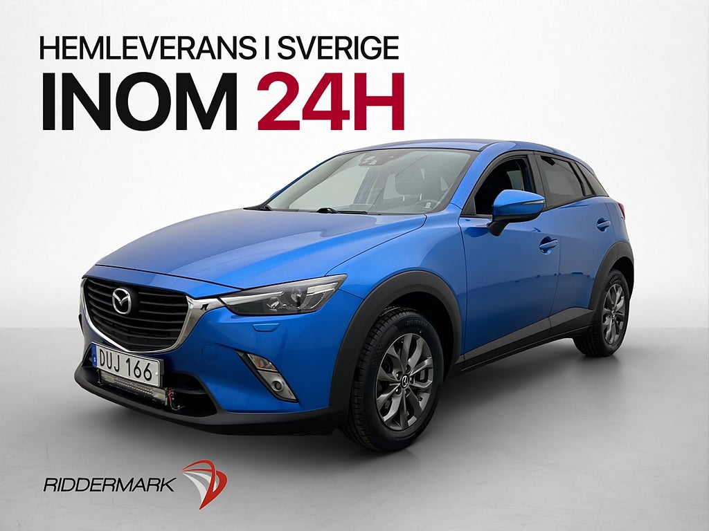 Mazda CX-3 2.0 SKYACTIV-G 120hk Kamera Navi Bluetooth