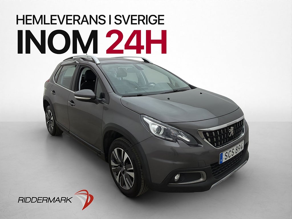 Peugeot 2008 1.2 PureTech 110hk P-Sensorer Farthållare