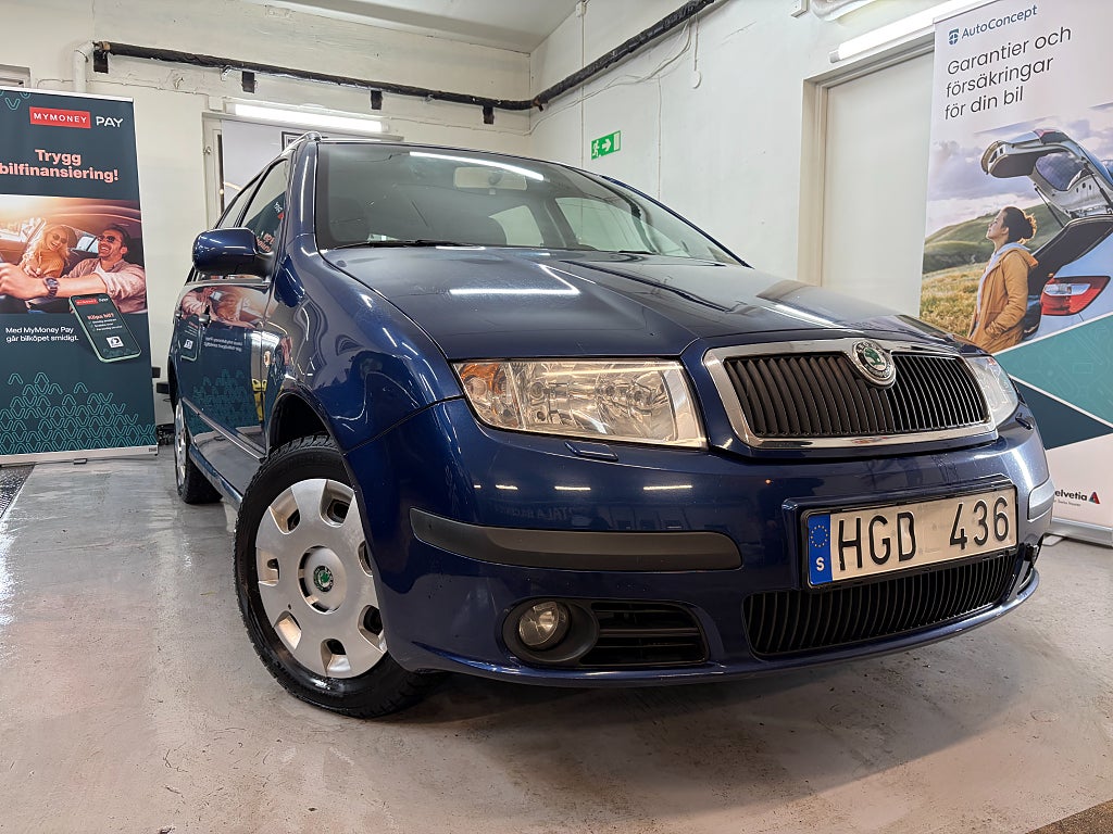 Skoda Fabia Kombi 1.2 Euro 4. Ny Besiktigad.