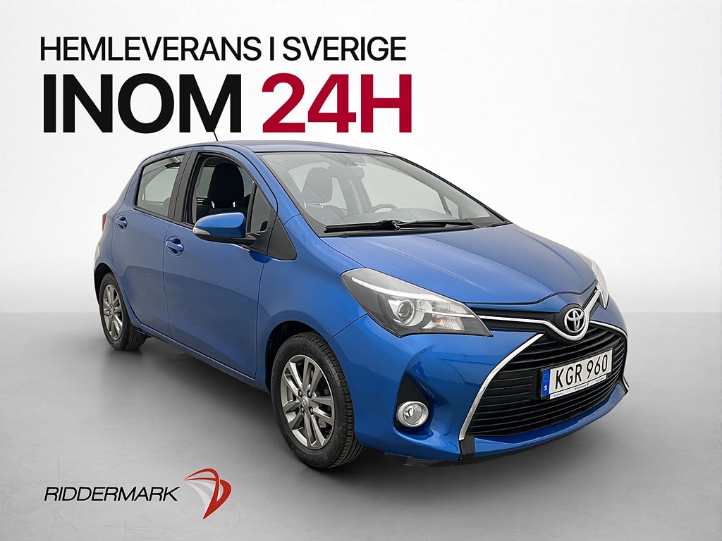 Toyota Yaris 99hk Active Kamera Bluetooth Farthållare Drag