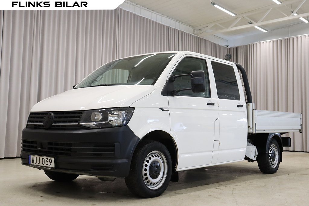 Volkswagen Transporter DSG 150HK Flak Inredning 7200Mil Moms