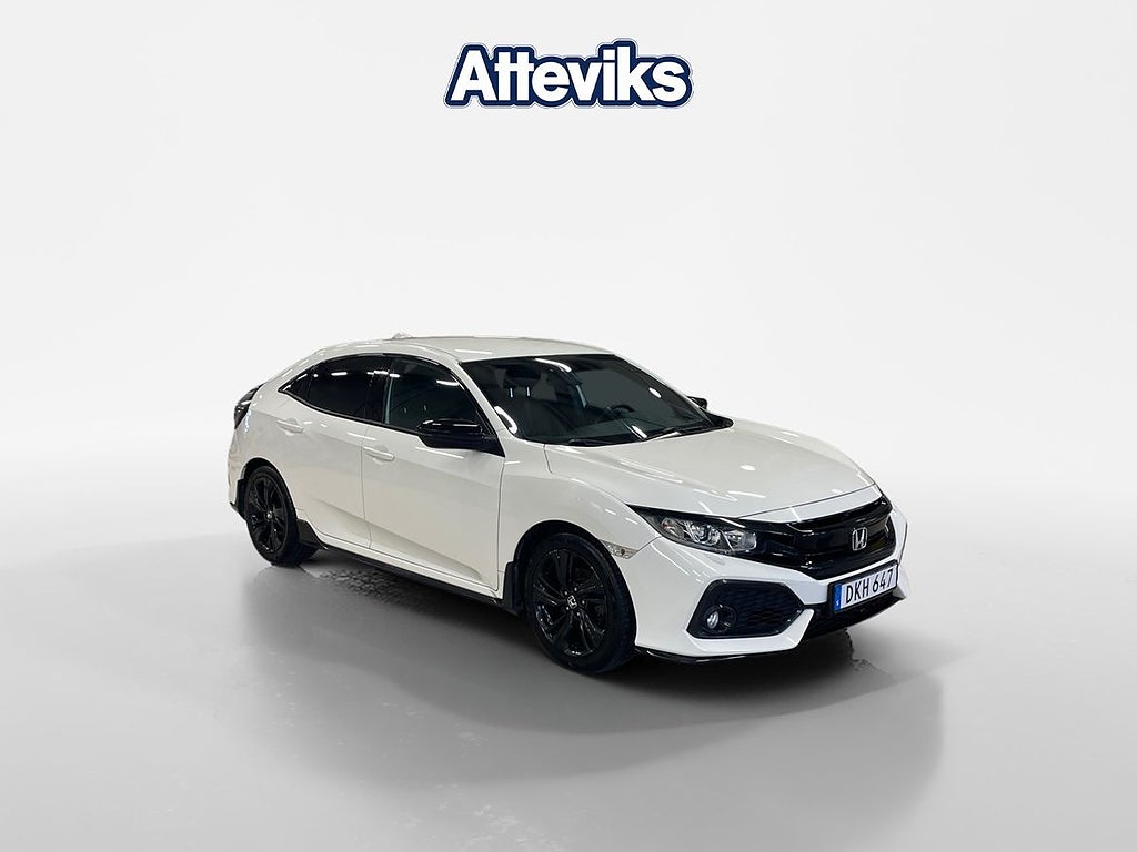 Honda Civic 1.0 MANUELL, 126H *Skinn, backkam*