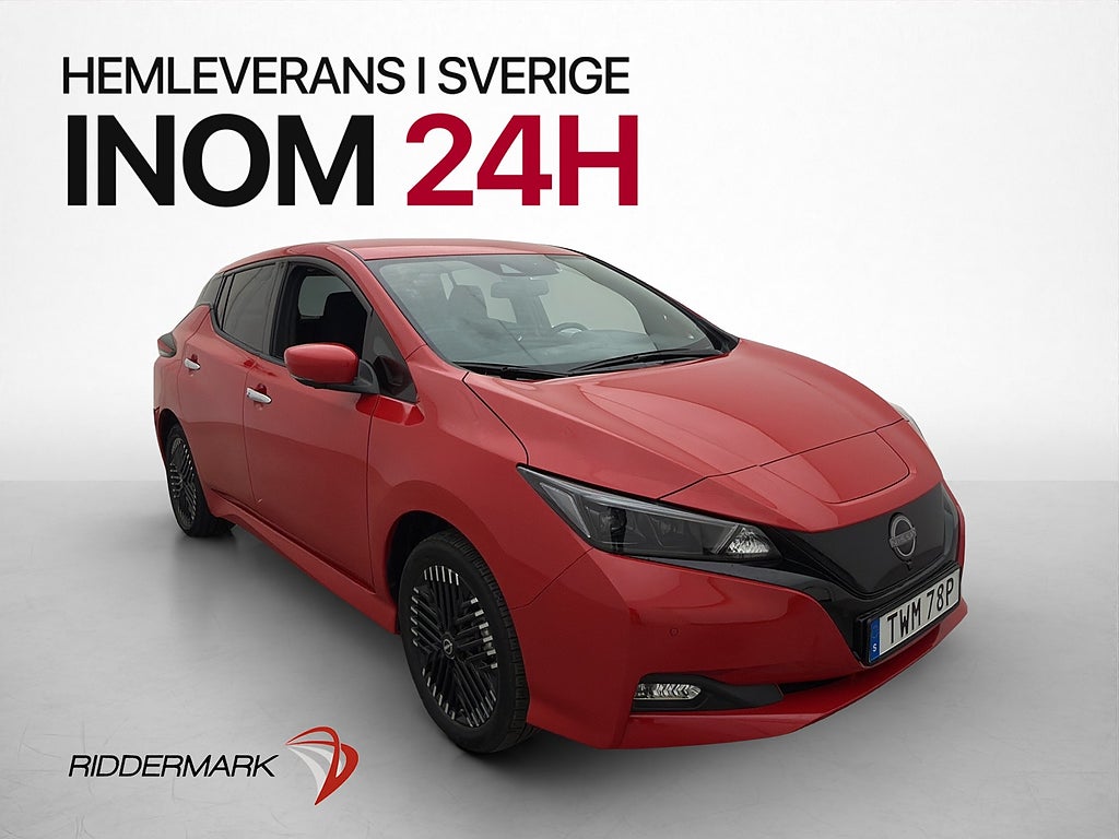 Nissan Leaf e+ 217hk N-Connecta 360° Navi Rattvärme MOMS