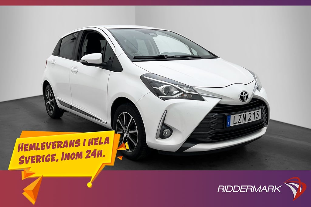 Toyota Yaris 1.5 111hk Y20 Kamera Farthållare Lane-Assist