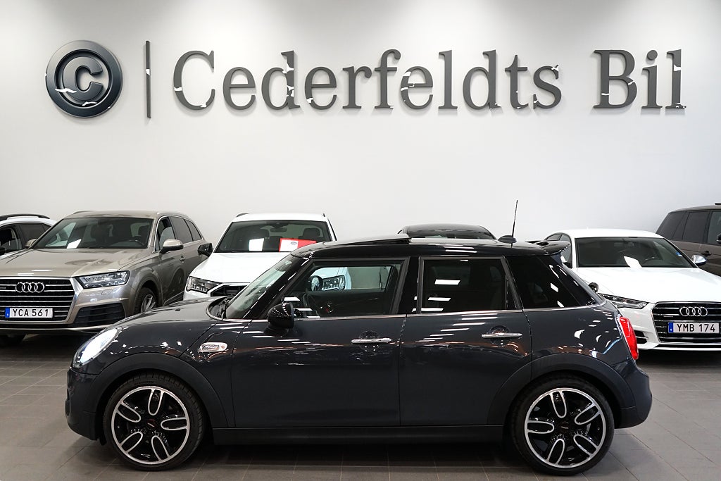 MINI Cooper S JCW Editon Panorama HUD H/K Navi MoK-värm SoV-hjul