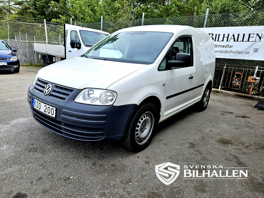 Volkswagen Caddy Skåpbil 1.9 TDI DPF Nybesiktad Nyservad Motorvärm.Drag 