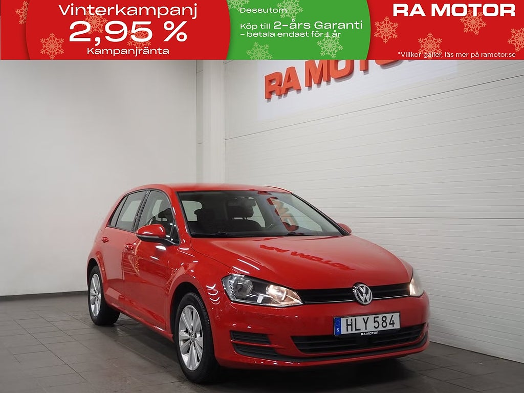 Volkswagen Golf 5-dörrar 1.2 TSI 110hk -16 2016