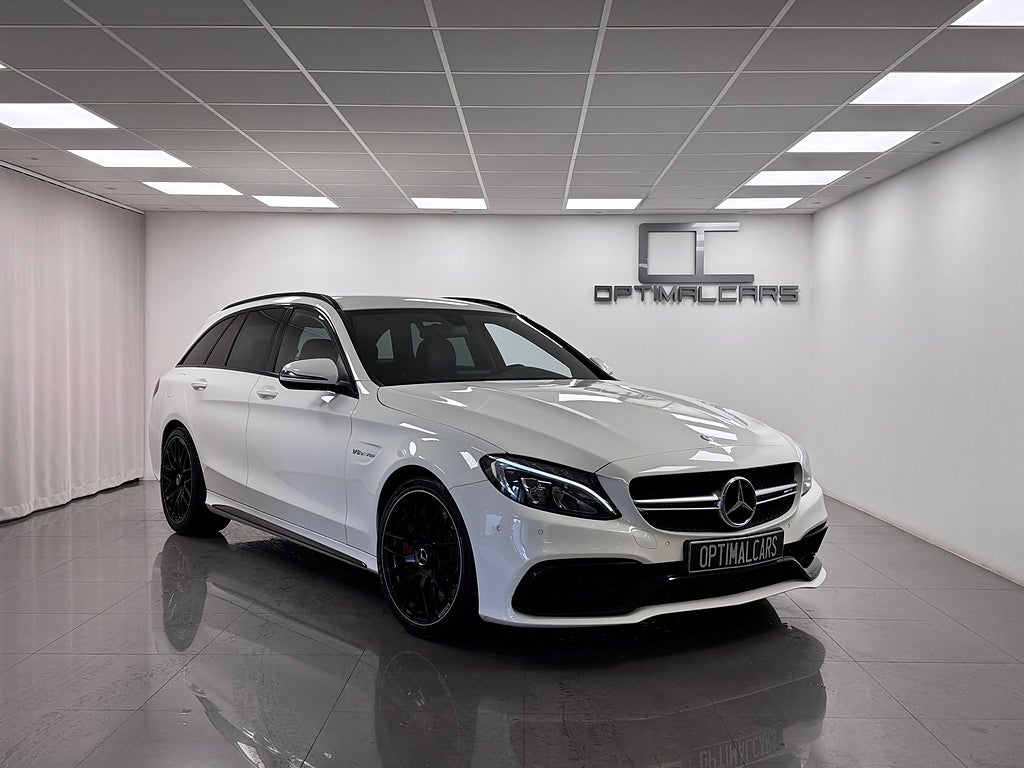 Mercedes-Benz C 63 S T AMG 510HK Läder AMG-Night