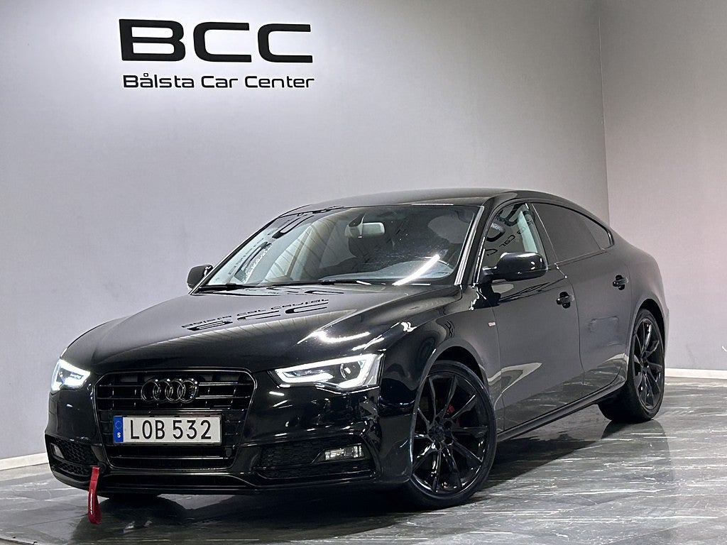 Audi A5 Sportback 2.0 TDI Alpine Edition Värmare Dragkrok 190hk