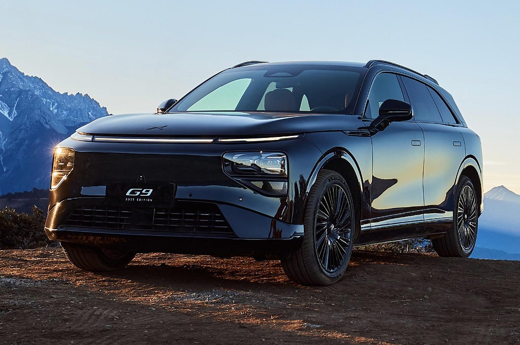 XPENG G9 AWD Performance, Black Edition, V-hjul kampanj.