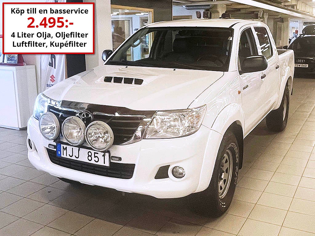 Toyota Hilux Dubbelhytt 2,5 4x4 144Hk