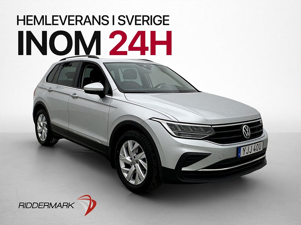Volkswagen Tiguan 1.5 TSI 150hk Drag Kamera CarPlay 1-Bruk