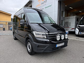 Husbil-halvintegrerad Volkswagen Crafter 177HK AUT (5 bältad) Pop-up tak & soffa/dubbelsäng bak 18 av 21