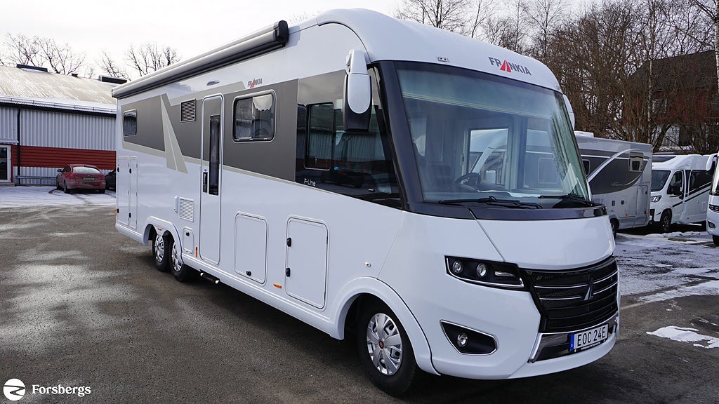 Frankia I 840 GD F-Line / Hydrauliska stödben / Solcell / Lithium