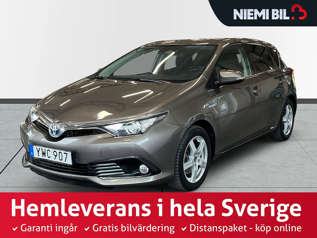 Toyota Auris Hybrid e-CVT Comfort S&V-hjul/Kamera/M&K-värm
