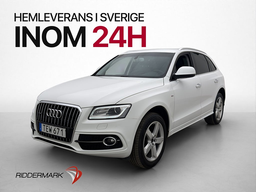 Audi Q5 TDI Q 190hk Sport Edition Sensorer D-Värmare Drag