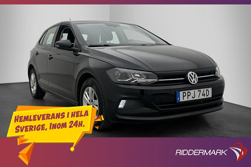 Volkswagen Polo 1.0 TSI DSG Sensorer A/C Bluetooth Låg skatt