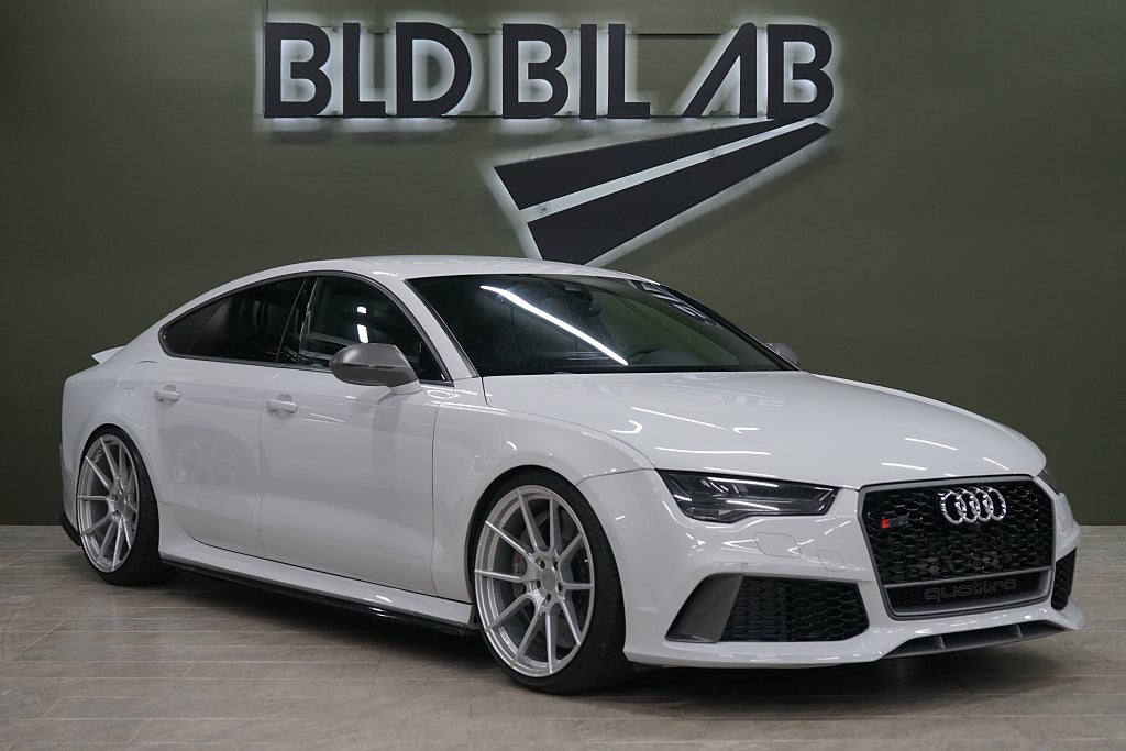 Audi A7 RS 7 Performance 4.0 TFSI V8 COD quattro SV-Såld Comfort 605HK