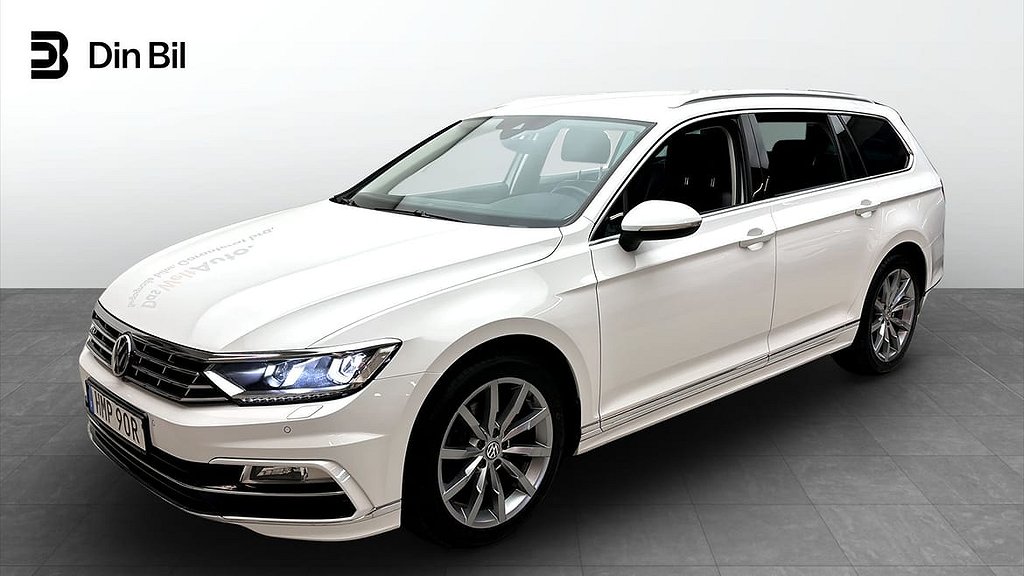 Volkswagen Passat Sportscombi TDI 190 DSG 4M/R-Line/ Dragpkt/Exc-läderklädsel m.