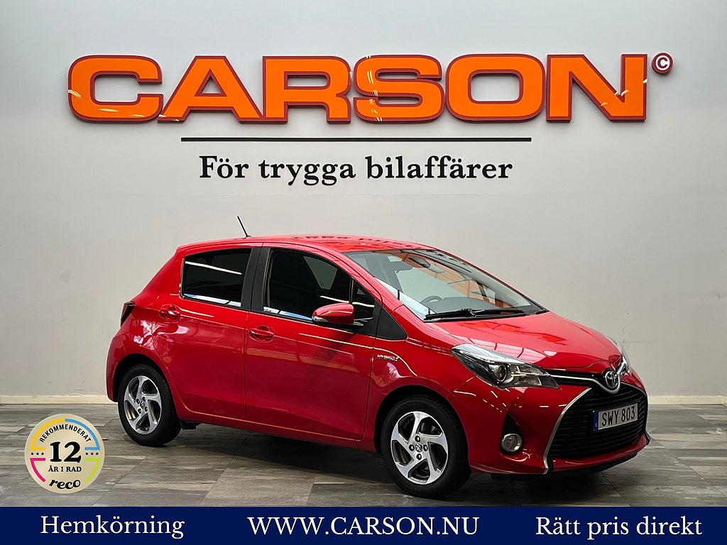 Toyota Yaris Hybrid e-CVT Active, Edition Feel Värmare 1 ägare!