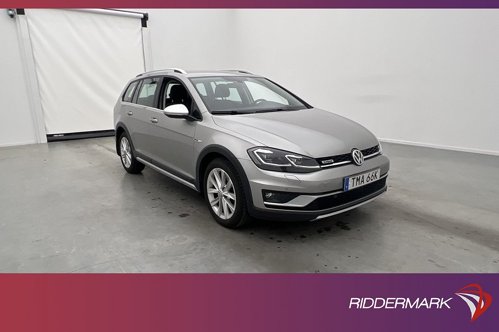 Volkswagen Golf Alltrack 4M 184hk D-Värmare Sensorer CarPlay