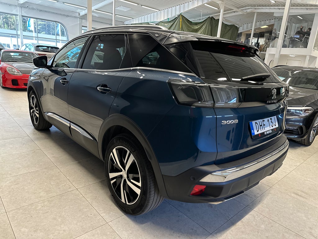 Peugeot 3008 1.2 PureTech 130 EAT GT/B-Kamera/Farthållare/Nav 4,99%
