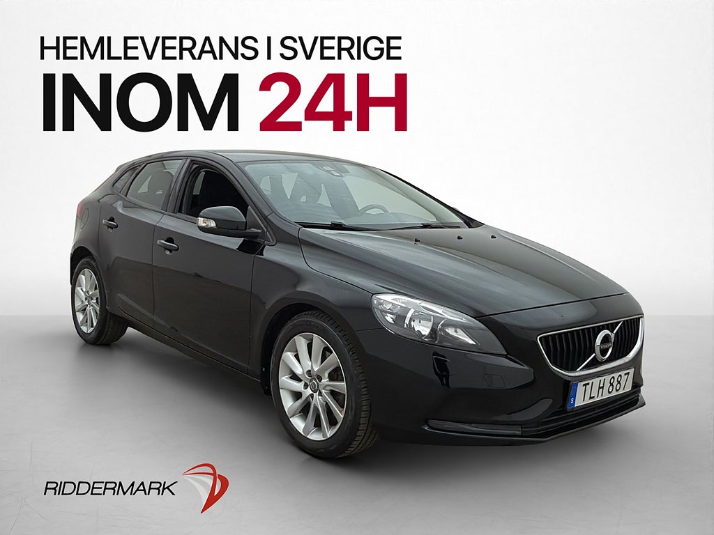 Volvo V40 T2 122hk Kinetic VOC Värmare P-Sensorer Bluetooth
