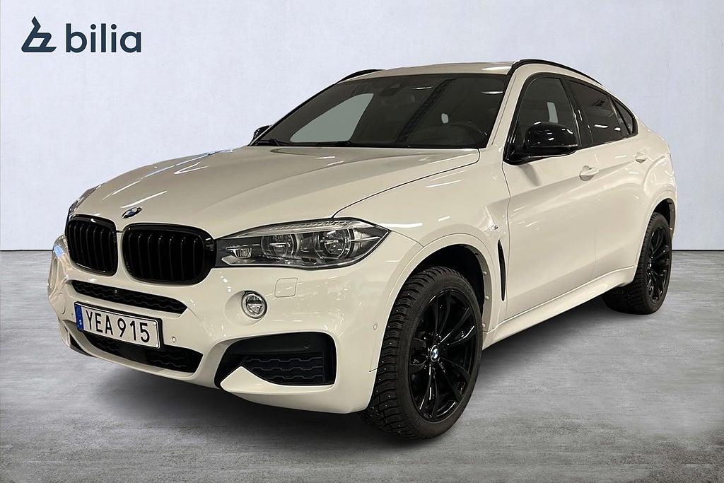 BMW X6 xDrive 40 d M-sport | Taklucka | H&K | Head-Up