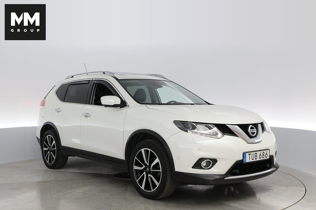 Nissan X-Trail 1.6 dCi DPF Aut/Tekna/Pano/7-Sits/360-kam/BT