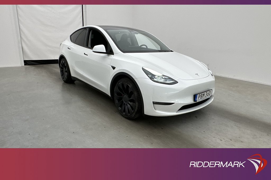 Tesla Model Y Performance AWD 534hk Uppgraderad AP Sv.Såld