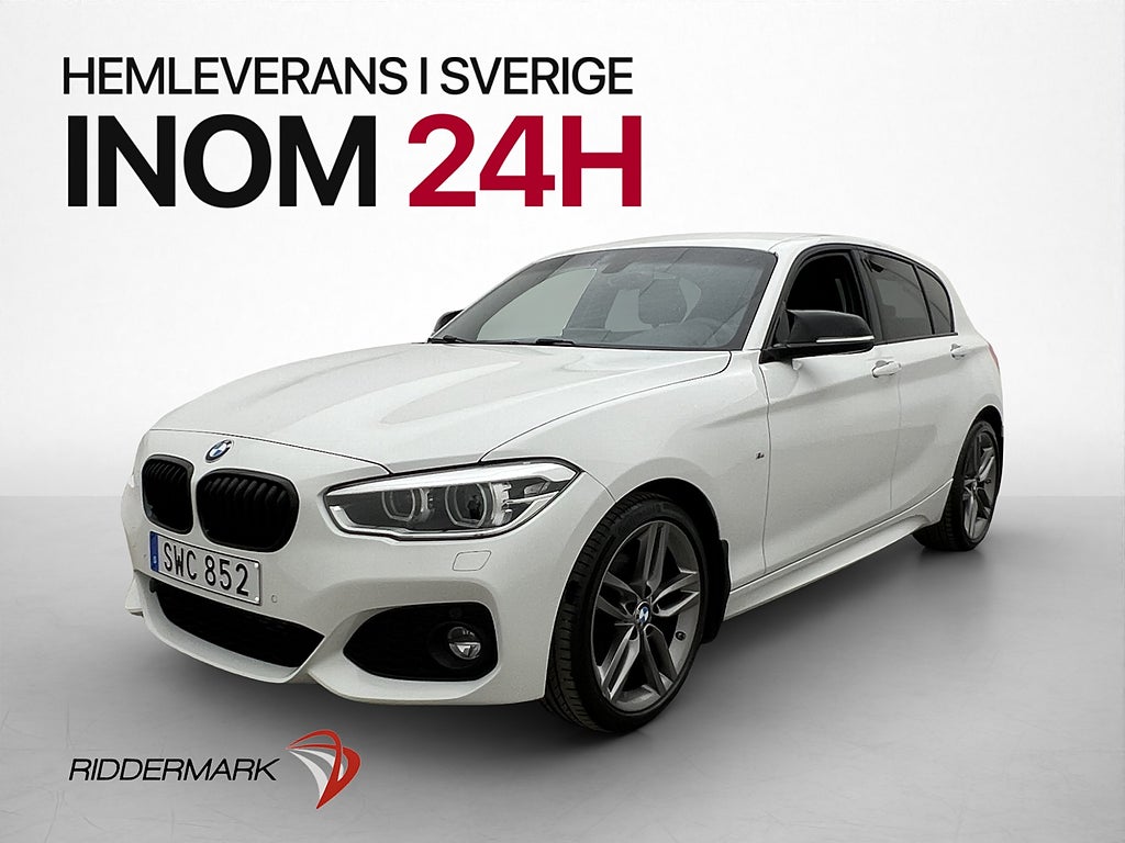 BMW 120D xDrive 190hk M Sport Navi D-Värmare HiFi Sensorer