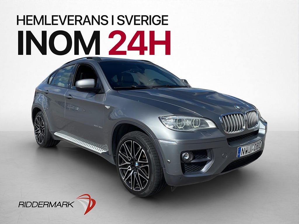 BMW X6 XDrive40d M Sport Drag Taklucka Hifi Kamera Skinn