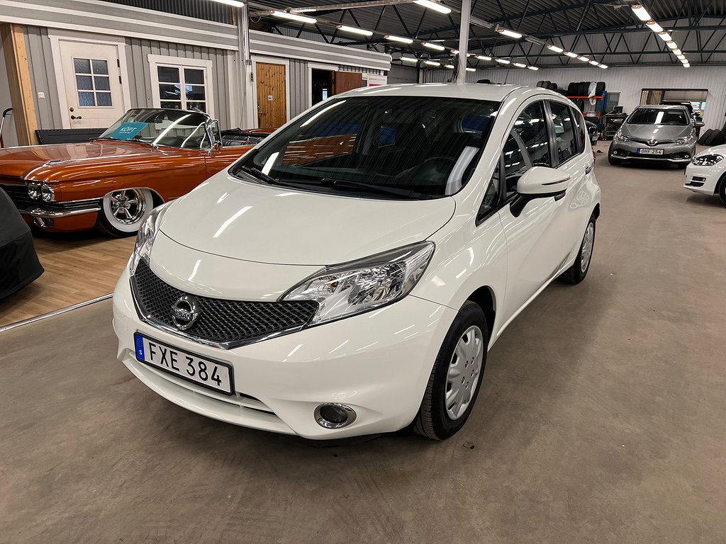 Nissan Note 1.2 Euro 5 Lågmilare