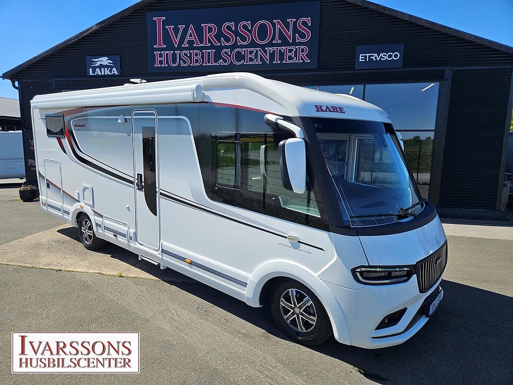 Kabe Travel Master Crown 760 LGB / Enkelsängar / Mercedes / Automat