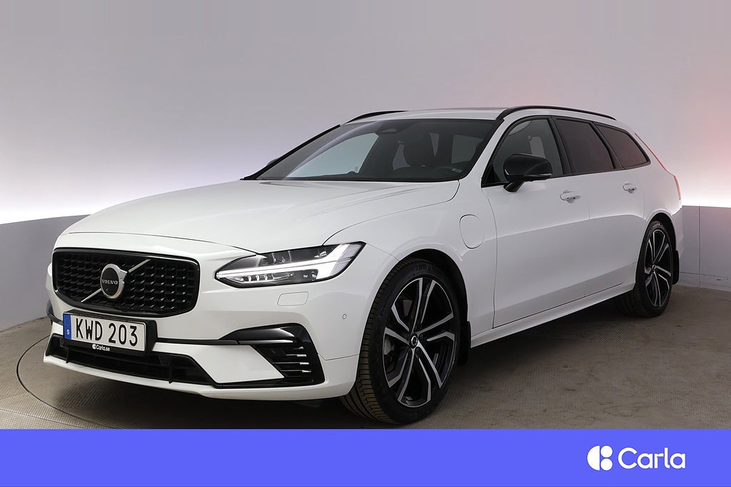 Volvo V90 T8 R-Design Pano Läder B&W Elstol HUD 360