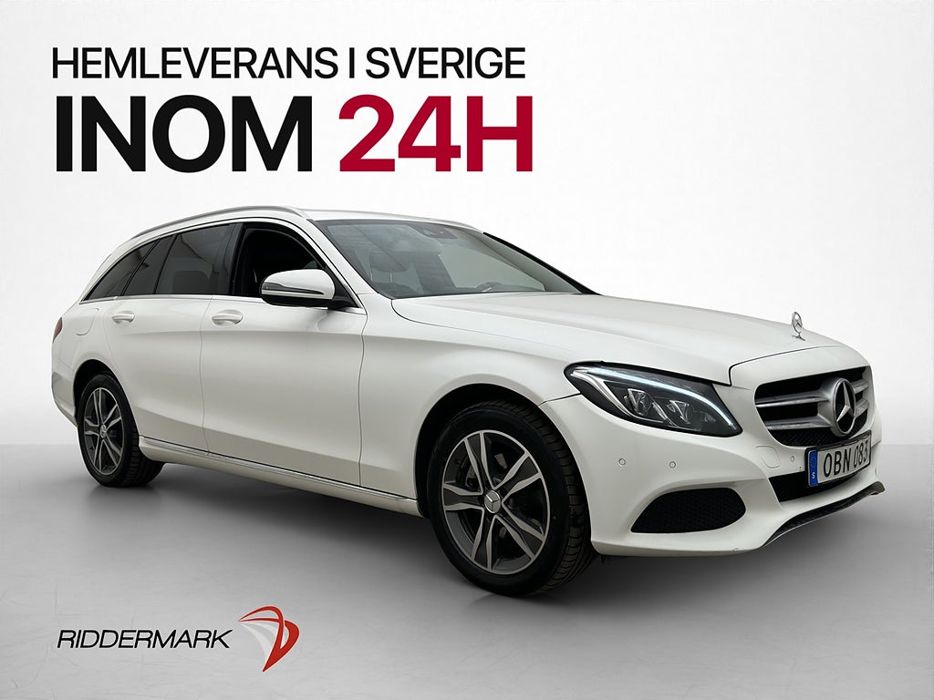 Mercedes-Benz C220 T d 4M Avantgarde D-Värmare Kamera Drag