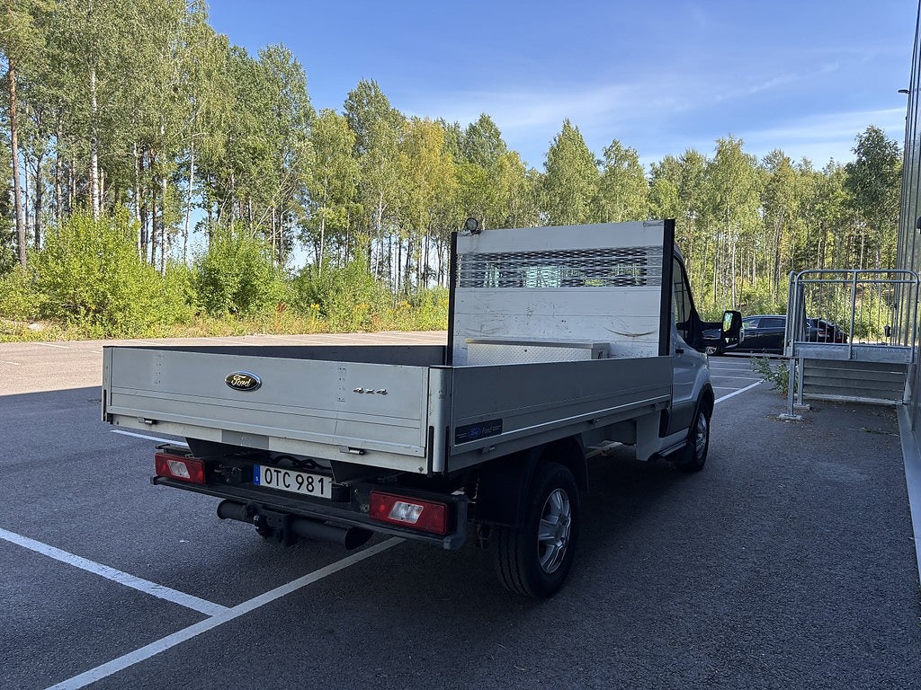 Ford transit 350 Chassi Cab 2.2 TDCi AWD Flakbil Drag Värm