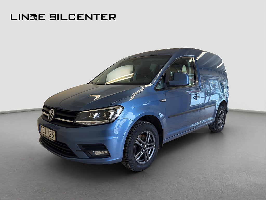 Volkswagen Caddy Van 2.0 TDI 102hk Drag|Dieselvärmare|Navi