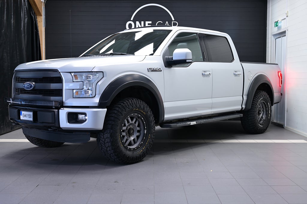 Ford F-150 SuperCrew 5.0 V8 Ti-VCT FFV 4x4 MOMS Lariat 390hk