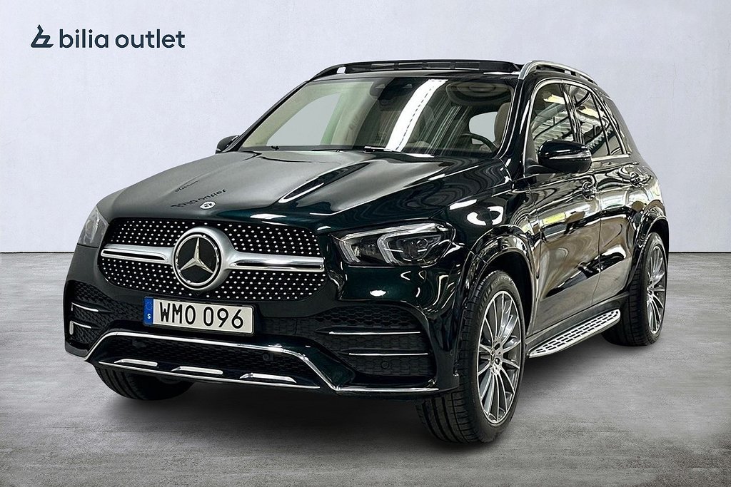 Mercedes-Benz GLE 350 e 4M AMG Pano Burm Luftfj 360 Premium+