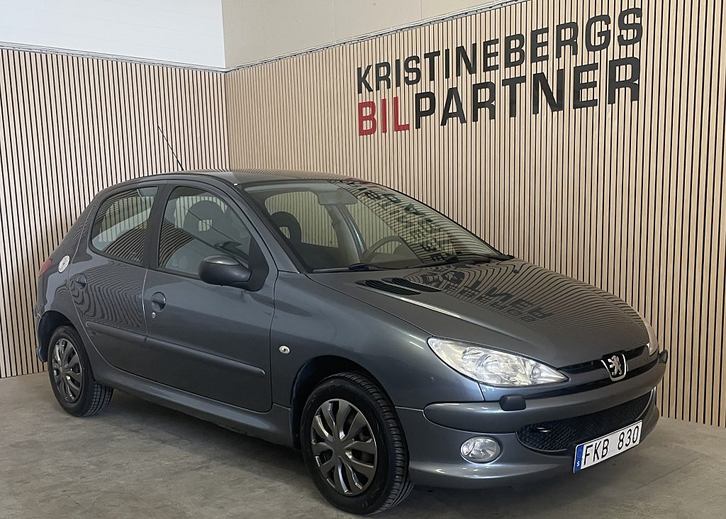 Peugeot 206 5-dörrar 1.4 XS Euro 4 Endast 6900 mil