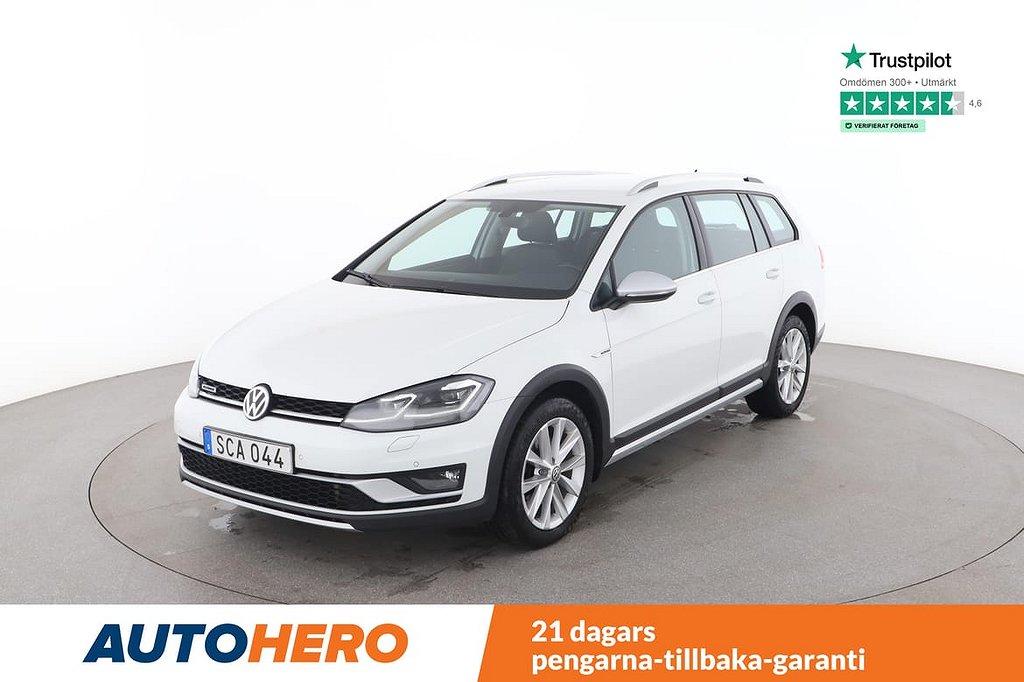 Volkswagen Golf Alltrack 180 HK, AWD /  PDC, fjärrstyrd Motorvärmare, Dragkrok, 