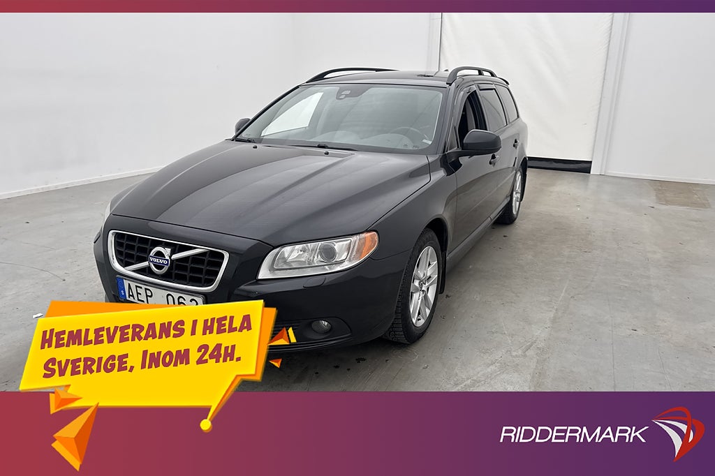 Volvo V70 D4 AWD 163hk Momentum VOC P-Sensorer Skinn Drag