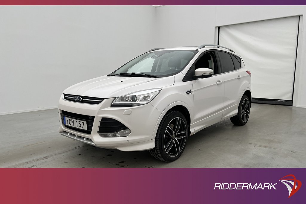 Ford Kuga AWD 180hk Titanium Plus Pano M&K-Värm Kamera Drag