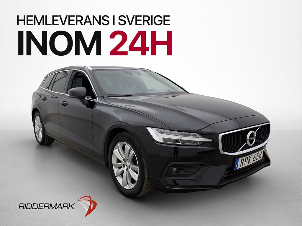 Volvo V60 D4 190hk Momentum Skinn D-Värm Drag Navi Rattvärme