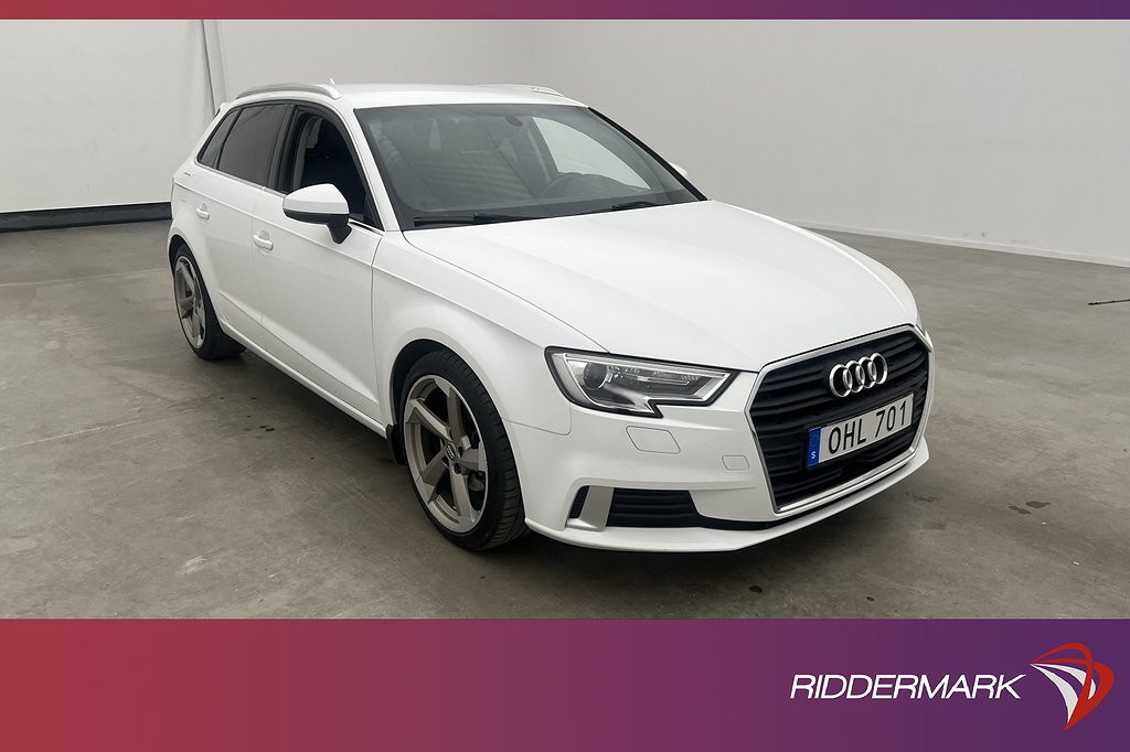 Audi A3 Sportback TDI 150hk Proline Cockpit Nav 4,95% RÄNTA