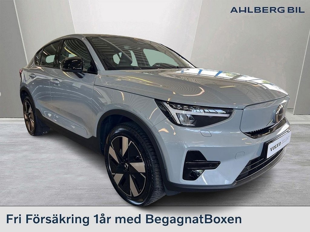 Volvo C40 Recharge Single Motor Extended Range Core, Klimatpaket, Förarstö