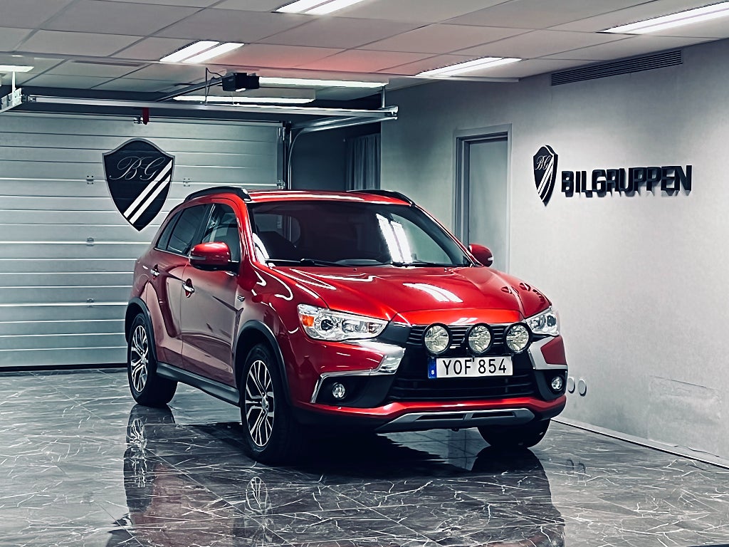 Mitsubishi ASX 2.2 Di-D 4WD|Drag|M-värmare|2 brukare|Backkamera|SoV|