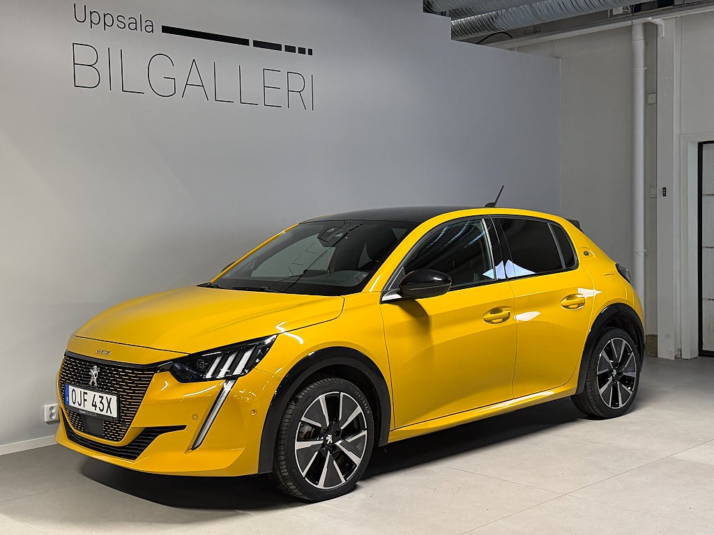 Peugeot E-208 GT PACK 50 kwh - highway assist , backkamera